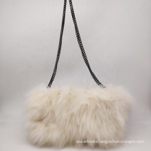 China factory wholesale Luxury Design Women Shoulder Bag Autumn Winter Crossbody bag fox fur bag